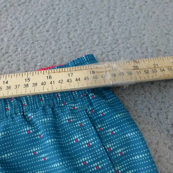 Spyder Swim Trunks Mens XL Shorts Lined Blue Geometric Drawstring Beach - Picture 8 of 14